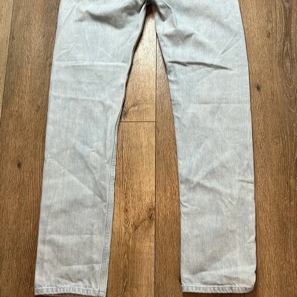A.P.C. Petit New Standard Light Wash Straight Jeans Size 36 - Picture 7 of 9